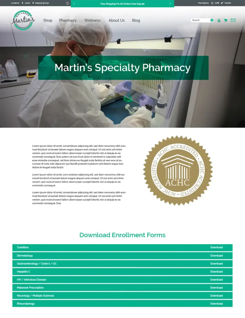 LPC Martins Wellness Specialty Pharmacy