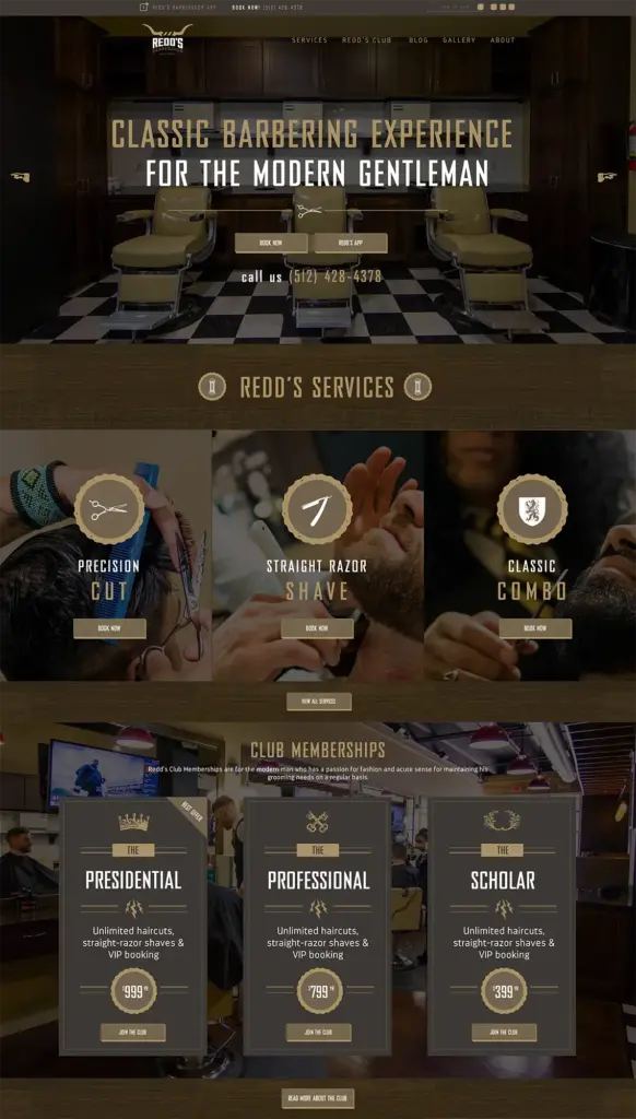 LPC Redds Barbershop Home 1